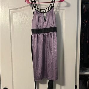 Forever 21 Purple and Black Formal Dress